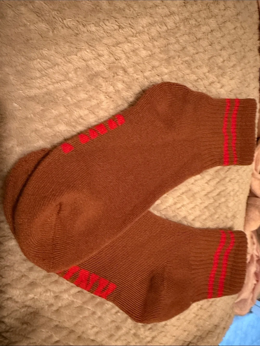 PINK Victorias Secret brown crew